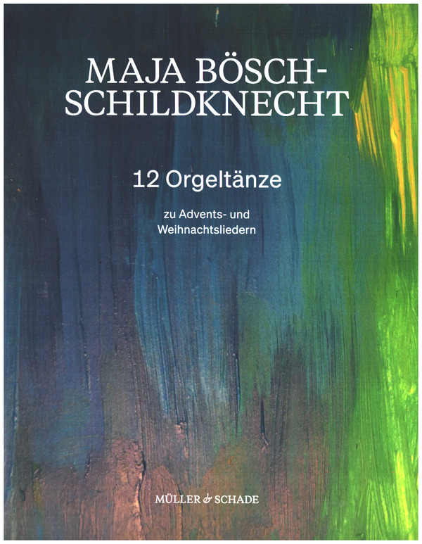 Vorderes Coverbild 12 Orgeltänze zu Advents- und Weihnachtsliedern