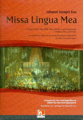 Vorderes Coverbild Missa lingua mea
