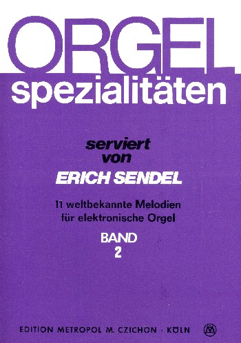 Vorderes Coverbild Orgelspezialitäten Band 2