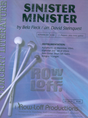 Vorderes Coverbild Sinister Minister