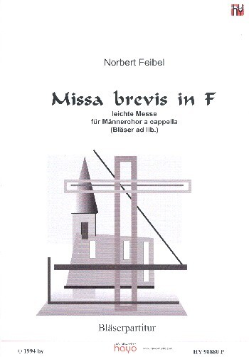 Vorderes Coverbild Missa brevis F-Dur
