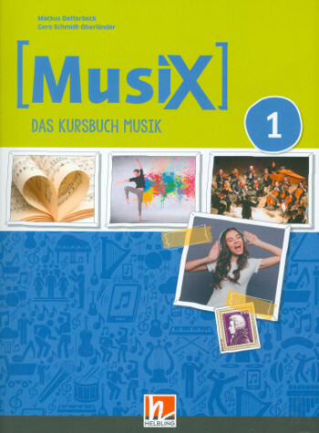 Vorderes Coverbild MusiX - Das Kursbuch Musik 1 (Klasse 5/6)