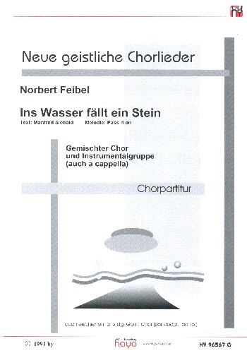 Vorderes Coverbild Ins Wasser fällt ein Stein