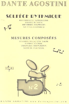 Vorderes Coverbild Solfege rhythmique vol.2