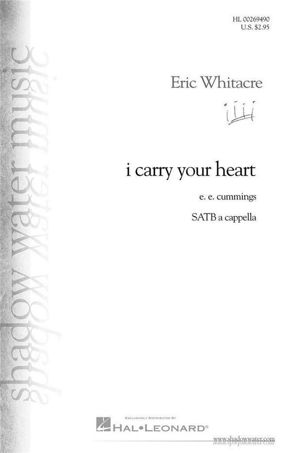 Vorderes Coverbild I carry your Heart