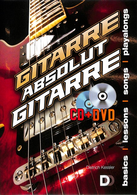 Vorderes Coverbild Gitarre - Absolut Gitarre (+DVD +CD):