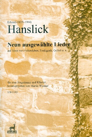 Vorderes Coverbild 9 ausgewählte Lieder