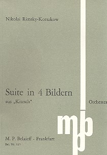 Vorderes Coverbild Suite in 4  Bildern aus 'Die Legende der unsichtbaren Stadt...'