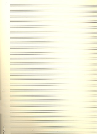 Vorderes Coverbild Notenpapier Quart-Format hoch 28 Systeme