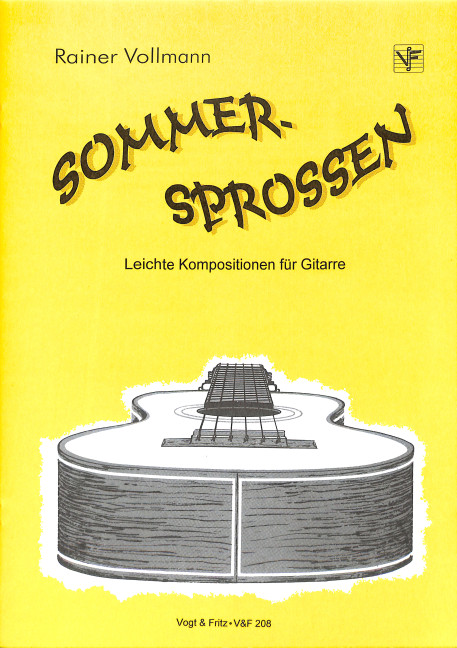 Vorderes Coverbild Sommersprossen - Leichte Kompositionen