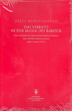 Vorderes Coverbild Das Vibrato in der Musik des Barock