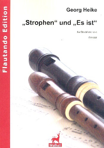 Vorderes Coverbild Strophen  und  Es ist