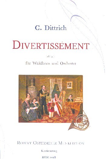Vorderes Coverbild Divertissement für Horn und Orchester