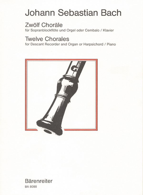 Vorderes Coverbild 12 Choräle 