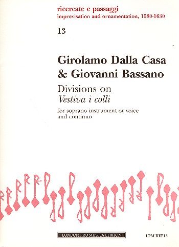 Vorderes Coverbild Divisions on 'Vestiva i colli'