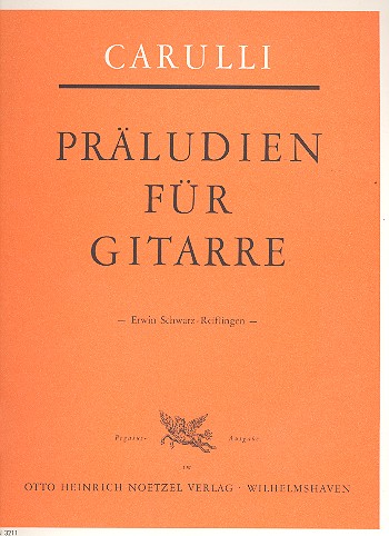 Vorderes Coverbild Präludien zur Bildung des Anschlages