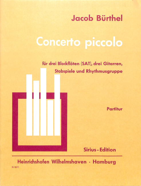 Vorderes Coverbild Concerto piccolo