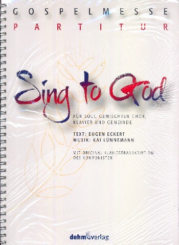 Vorderes Coverbild Sing to God
