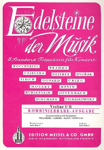 Vorderes Coverbild 8 Edelsteine der Musik