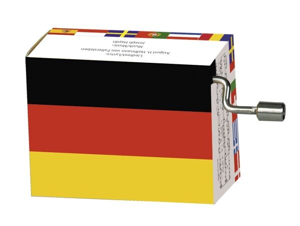 Vorderes Coverbild Spieluhr Nationalhymne Deutschland