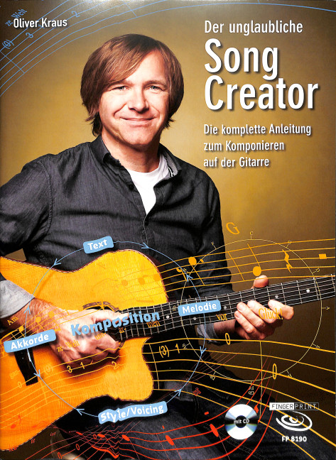 Vorderes Coverbild Der unglaubliche Song Creator (+CD):