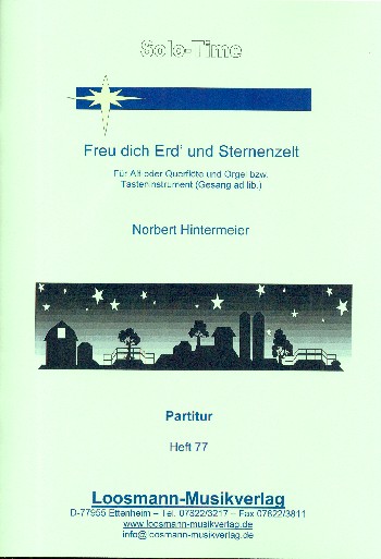 Vorderes Coverbild Freu dich Erd' und Sternenzelt