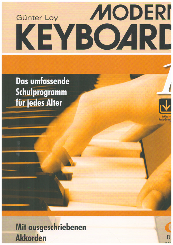 Vorderes Coverbild Modern Keyboard Band 1 (+Online Audio)
