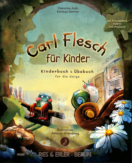 Vorderes Coverbild Carl Flesch für Kinder