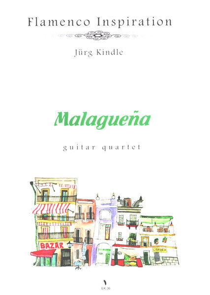 Vorderes Coverbild Malaguena - Flamenco Inspirations