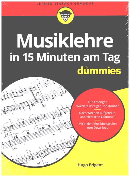 Vorderes Coverbild Musiklehre in 15 Minuten am Tag für Dummies