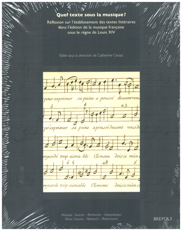 Vorderes Coverbild Quel texte sous la musique?