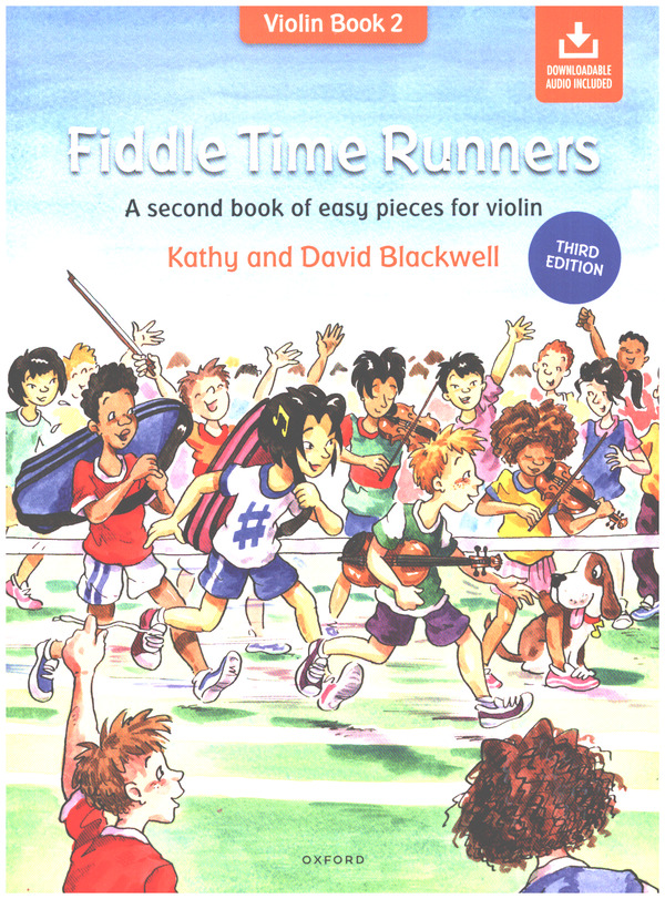 Vorderes Coverbild Fiddle Time Runners (+Online Audio)
