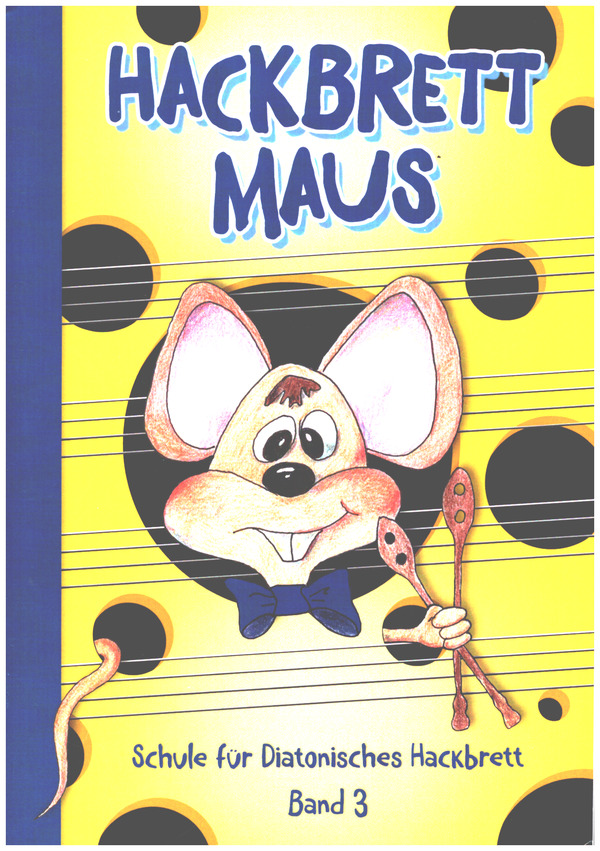 Vorderes Coverbild Klaus, die Hackbrettmaus Band 3