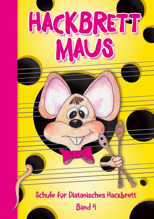 Vorderes Coverbild Klaus, die Hackbrettmaus Band 4