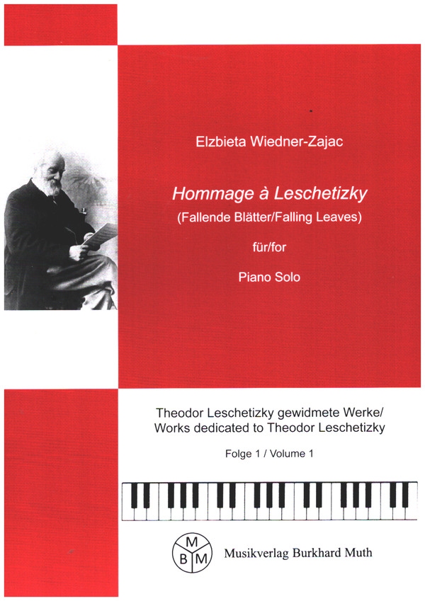 Vorderes Coverbild Hommage à Leschetizky (Fallende Blätter)
