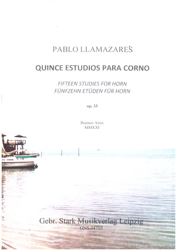 Vorderes Coverbild Quince Estudios op. 33