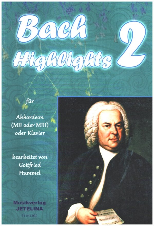 Vorderes Coverbild Bach-Highlights Band 2