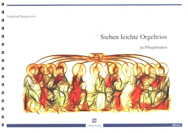 Vorderes Coverbild Sieben leichte Orgeltrios zu Pfingsliedern