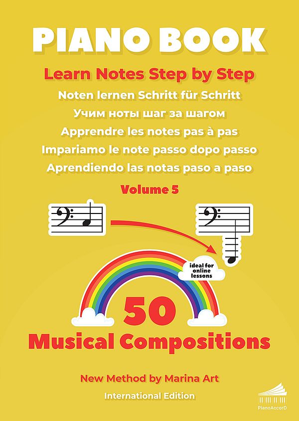 Vorderes Coverbild Piano Book Vol.5: Musical Compositions