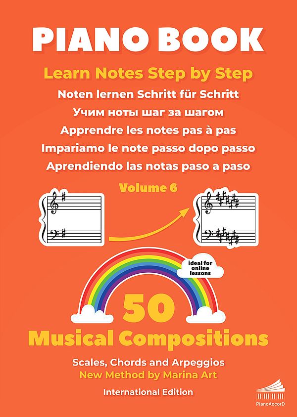 Vorderes Coverbild Piano Book Vol.6: Musical Compositions