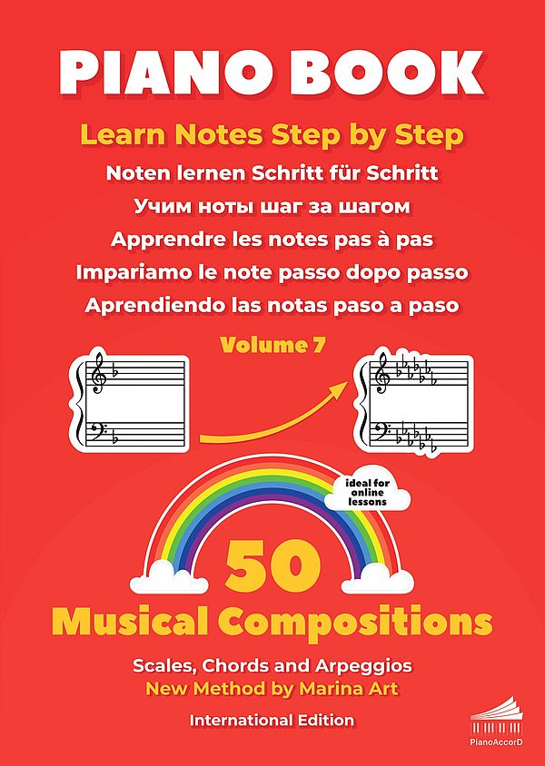 Vorderes Coverbild Piano Book Vol.7: Musical Compositions