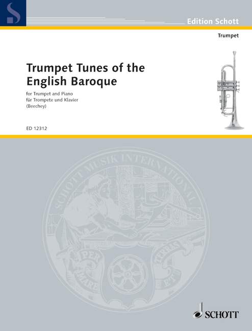 Vorderes Coverbild Trumpet Tunes of the English Baroque