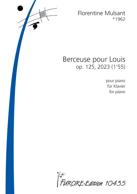 Vorderes Coverbild Berceuse pour Louis op.125 (2023)