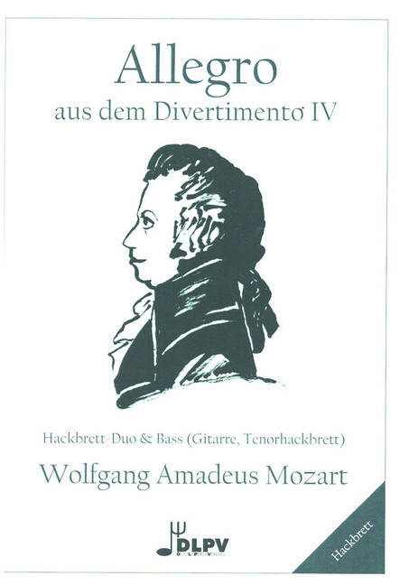 Vorderes Coverbild Allegro aus dem Divertimento IV