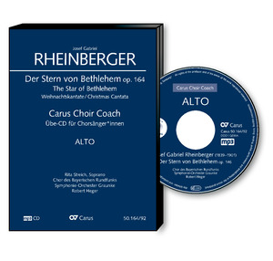 Vorderes Coverbild Der Stern von Bethlehem op.164 - Chorstimme Alto