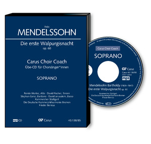 Vorderes Coverbild Die erste Walpurgisnacht op.60 MWV D3 - Chorstimme Soprano