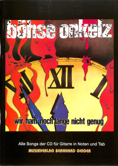 Vorderes Coverbild Böhse Onkelz : Wir ham noch lange nicht genug