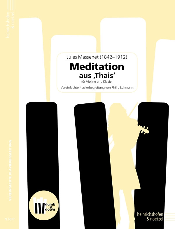 Vorderes Coverbild Meditation aus 'Thais'  (+QR-Codes)