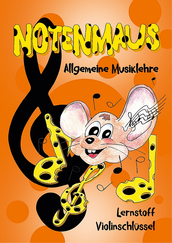 Vorderes Coverbild Notenmaus Allgemeine Musiklehre Arbeitsheft Violinschlüssel  