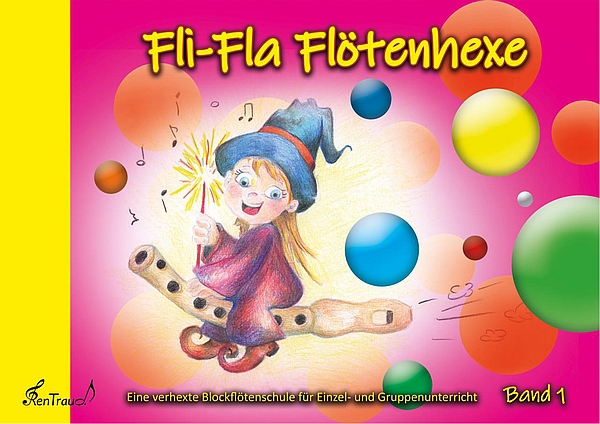 Vorderes Coverbild Fli-Fla Flötenhexe Band 1